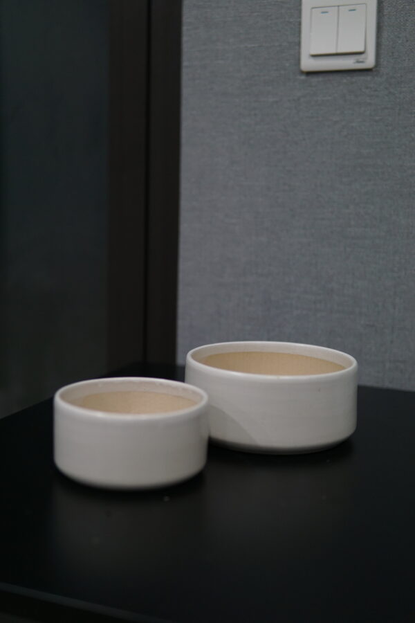 White Ceramic Pot - Hình ảnh 5